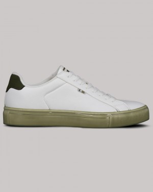 Ben Sherman Crowley Sneakers Hvite | YA7965418