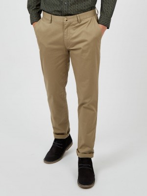 Ben Sherman Signature Slim Stretch Chino Bukse Grå | LB5304891