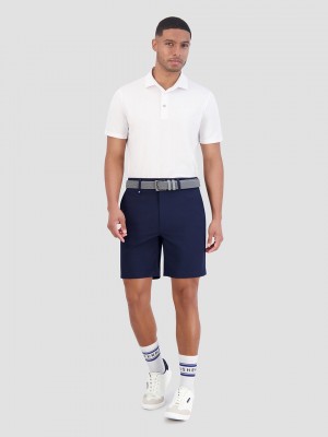 Ben Sherman Solid Air Pique Sports Fit Polo T Skjorte Hvite | KL7528039