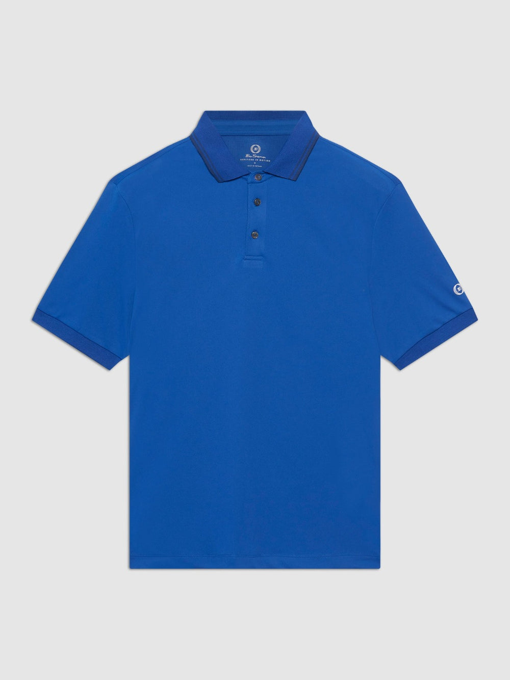 Ben Sherman 360 Motion Stretch Polo T Skjorte Blå Kongeblå | QA9386514