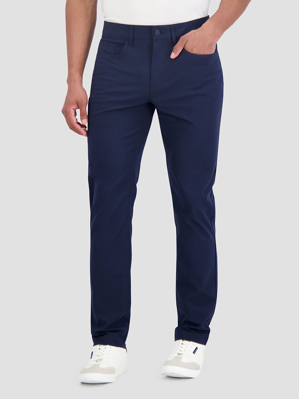 Ben Sherman 4Way Stretch Tech Regular Bukse Marineblå | MX5287394