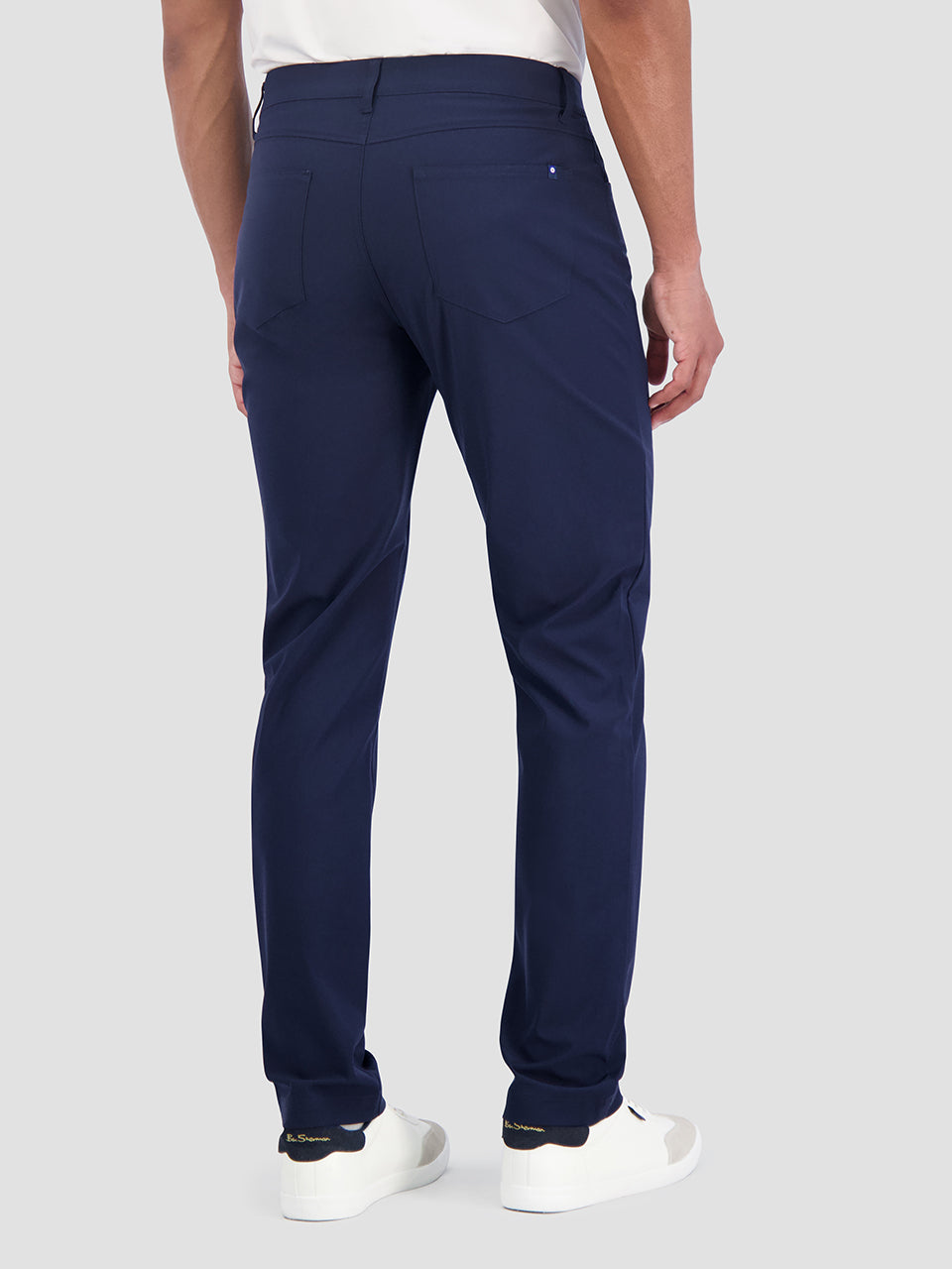 Ben Sherman 4Way Stretch Tech Regular Bukse Marineblå | MX5287394