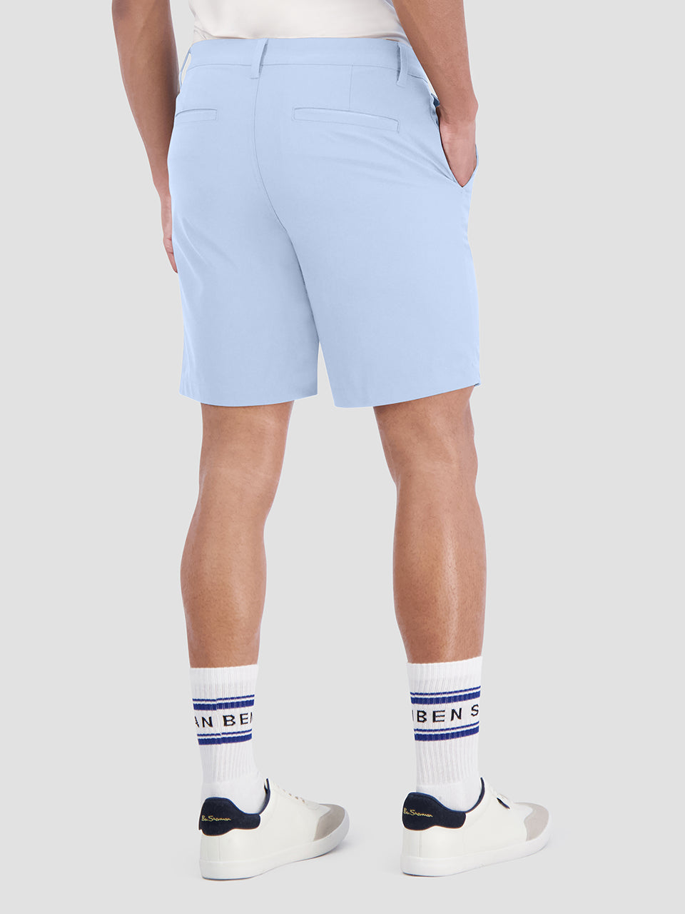 Ben Sherman 4Way Stretch Tech Shorts Blå | TN8076329