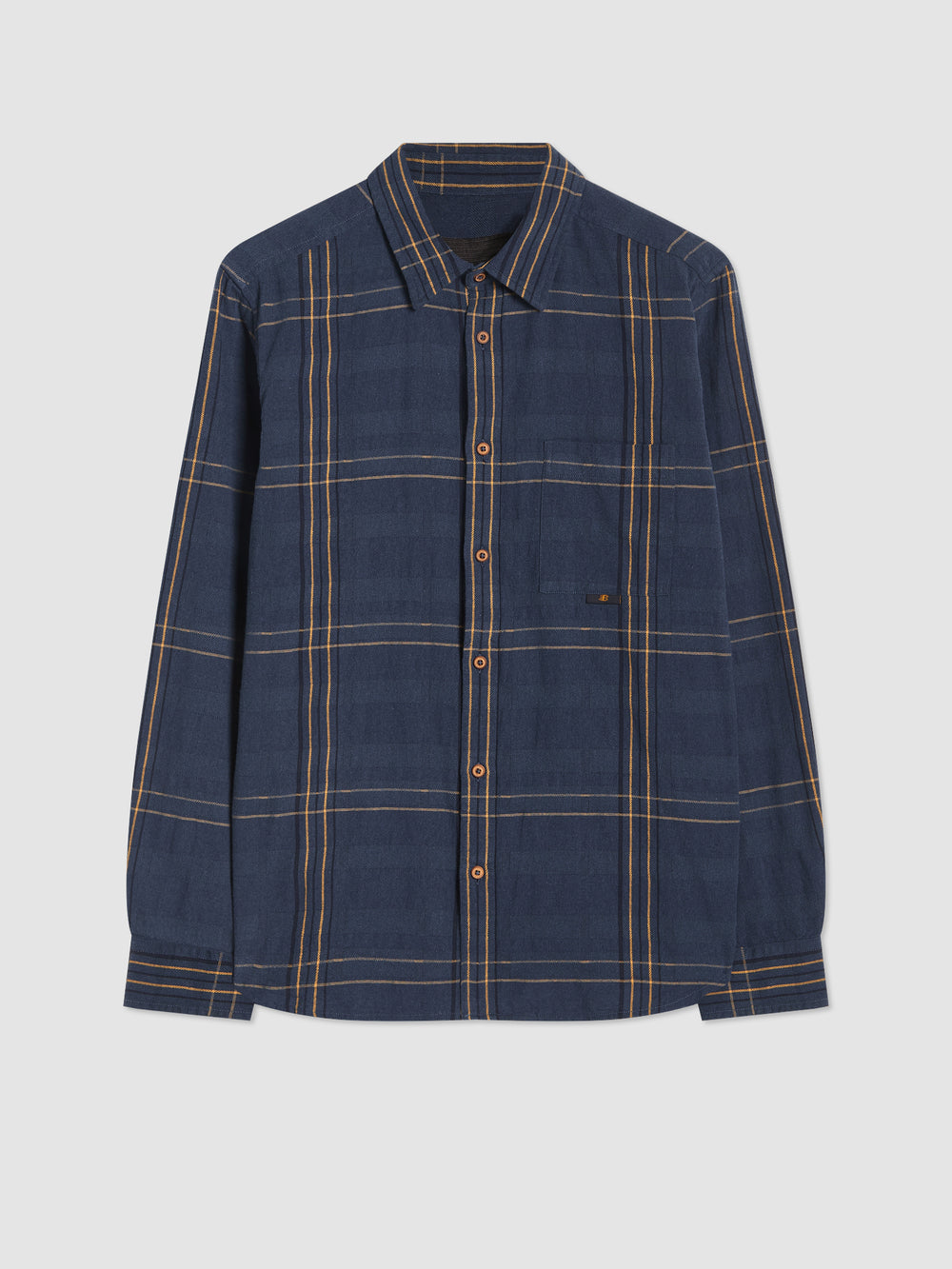 Ben Sherman B by Ben Sherman Indigo Check Skjorte Indigo | ZQ3294076