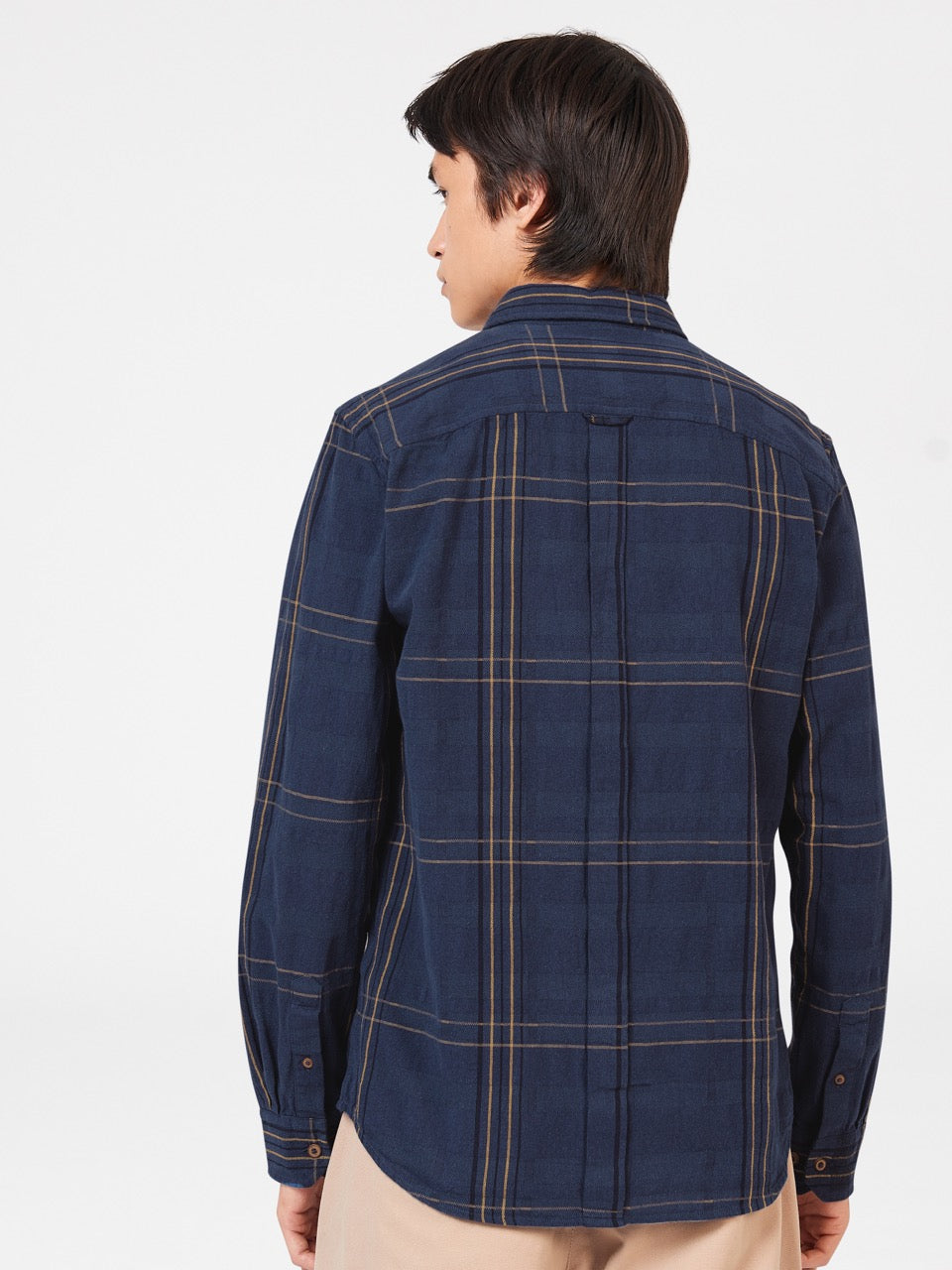 Ben Sherman B by Ben Sherman Indigo Check Skjorte Indigo | ZQ3294076