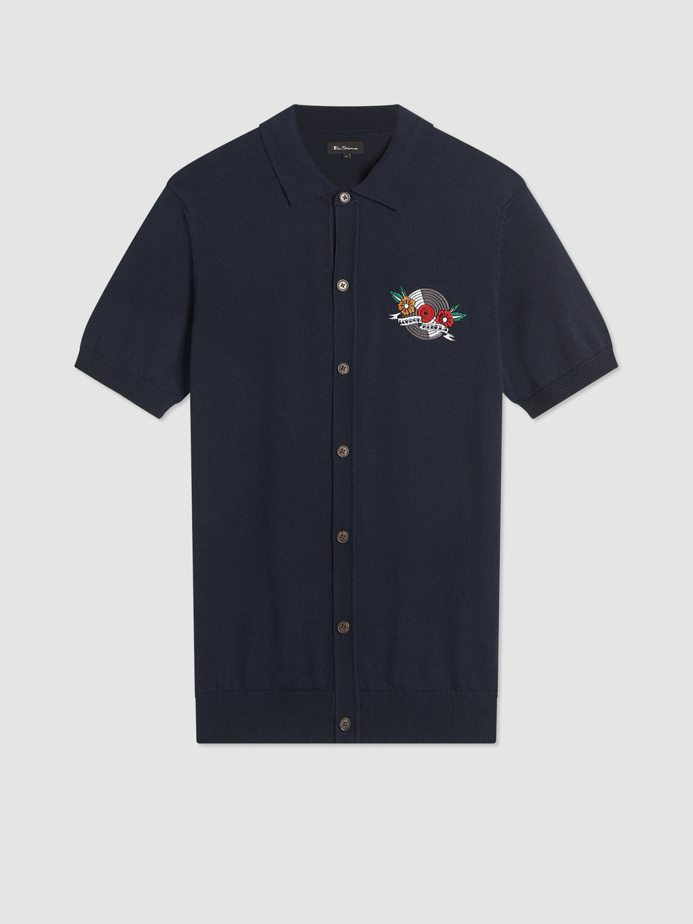 Ben Sherman B by Ben Sherman London Rebels Gensere Med Polo Hals Marineblå | CN0153496