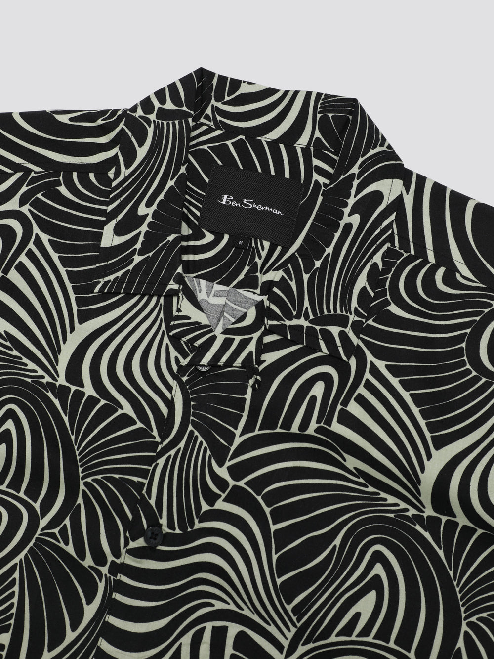 Ben Sherman B by Ben Sherman Psychedelic Swirl Print Skjorte Mint | AF3906457