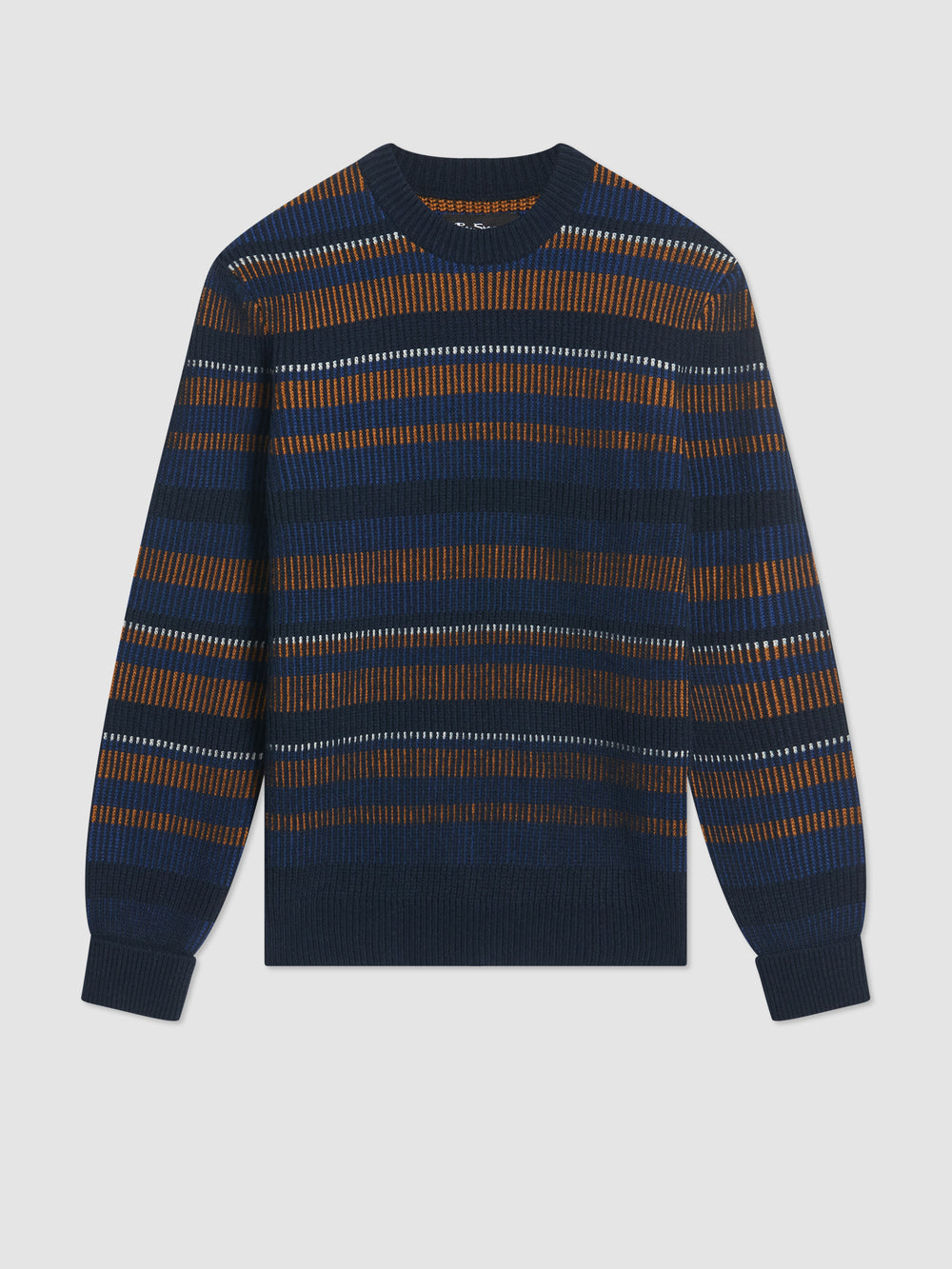 Ben Sherman B by Ben Sherman Stripe Strikkevarer Marineblå | XU1798532