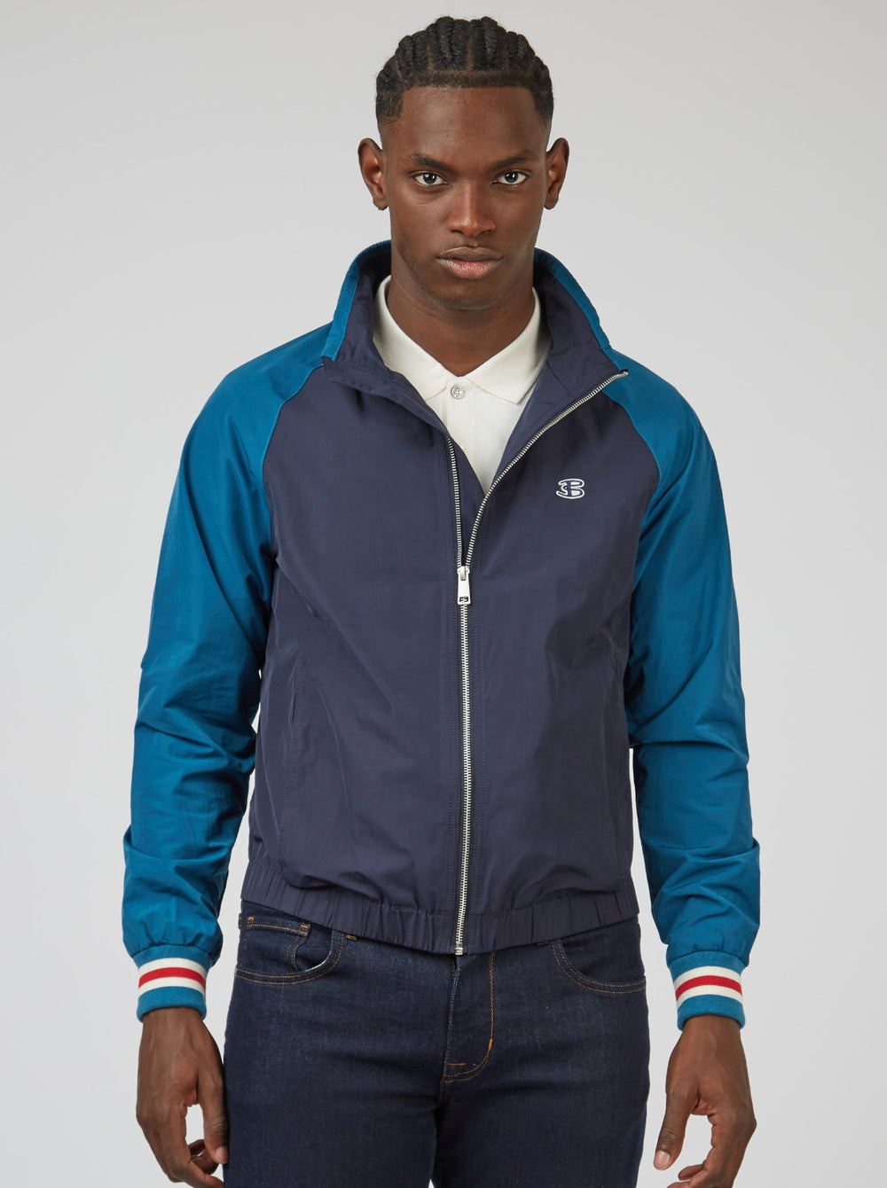 Ben Sherman B by Ben Sherman Waterproof Sport Jakker Blå | XK7502691