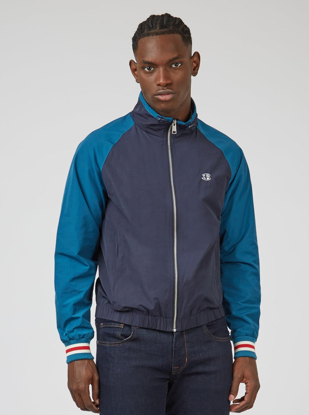 Ben Sherman B by Ben Sherman Waterproof Sport Jakker Blå | XK7502691