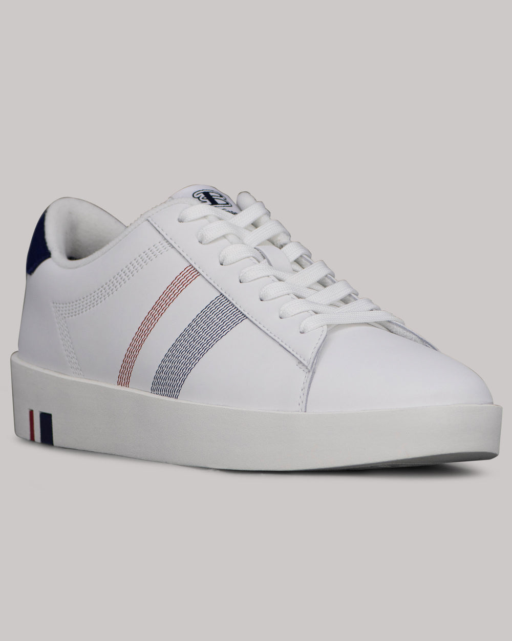 Ben Sherman Boxwell Sneakers Hvite Marineblå Rød | BA9214507