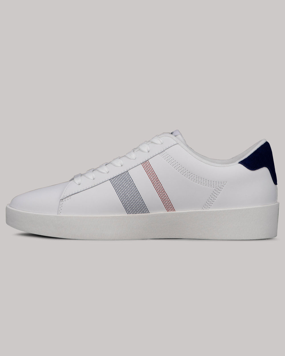 Ben Sherman Boxwell Sneakers Hvite Marineblå Rød | BA9214507