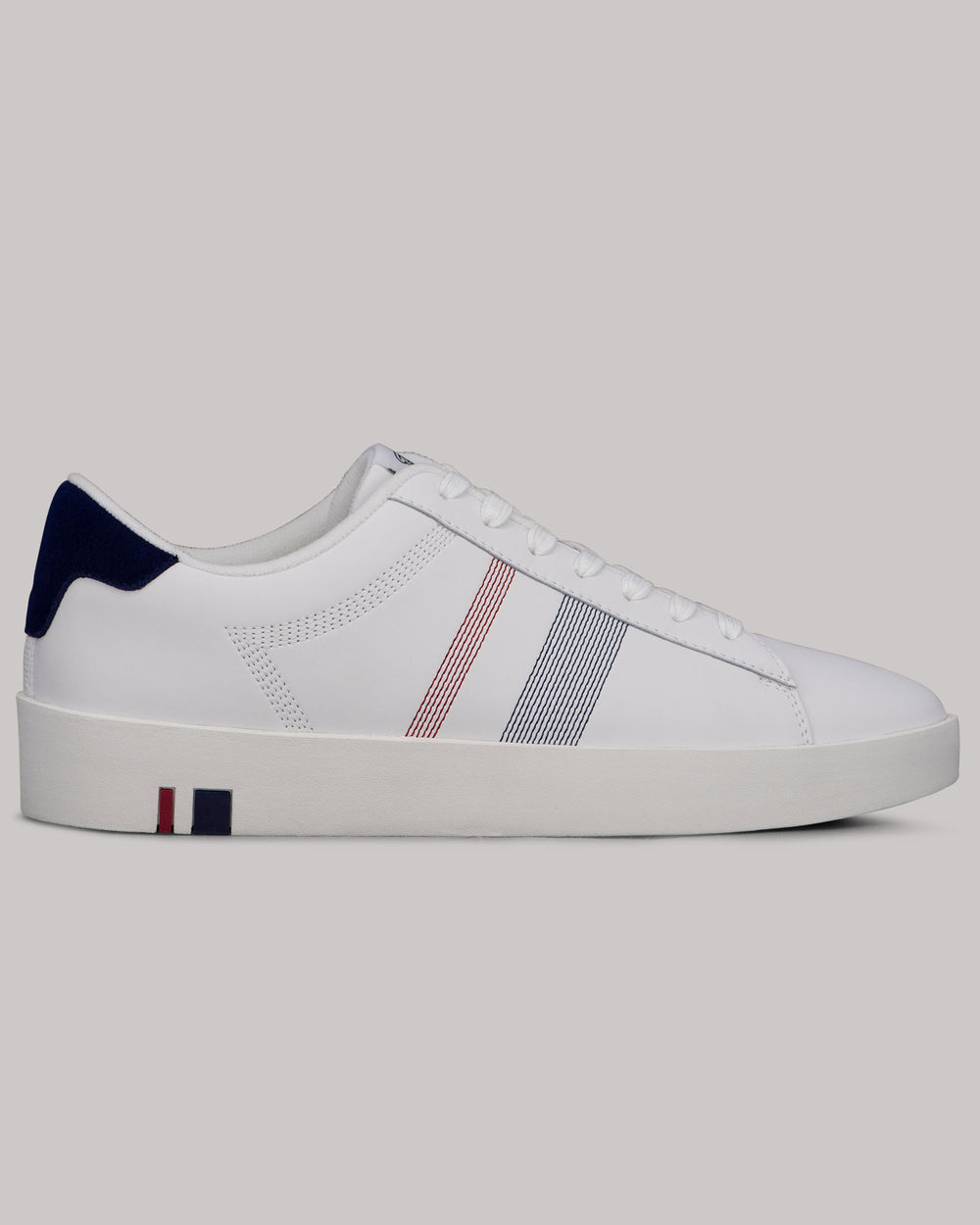 Ben Sherman Boxwell Sneakers Hvite Marineblå Rød | BA9214507