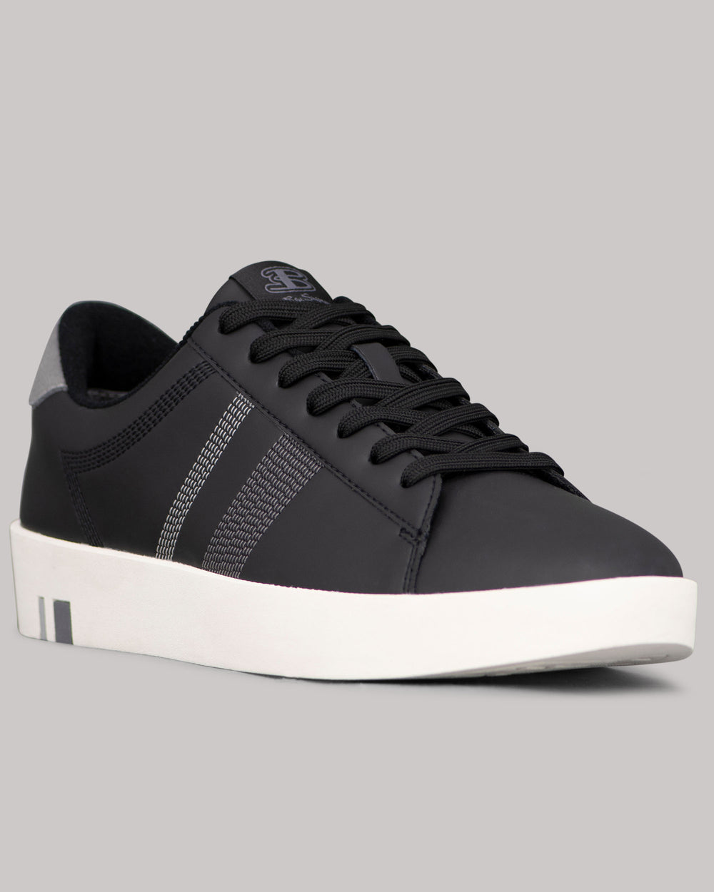 Ben Sherman Boxwell Sneakers Svarte Hvite Grå | WC1304269