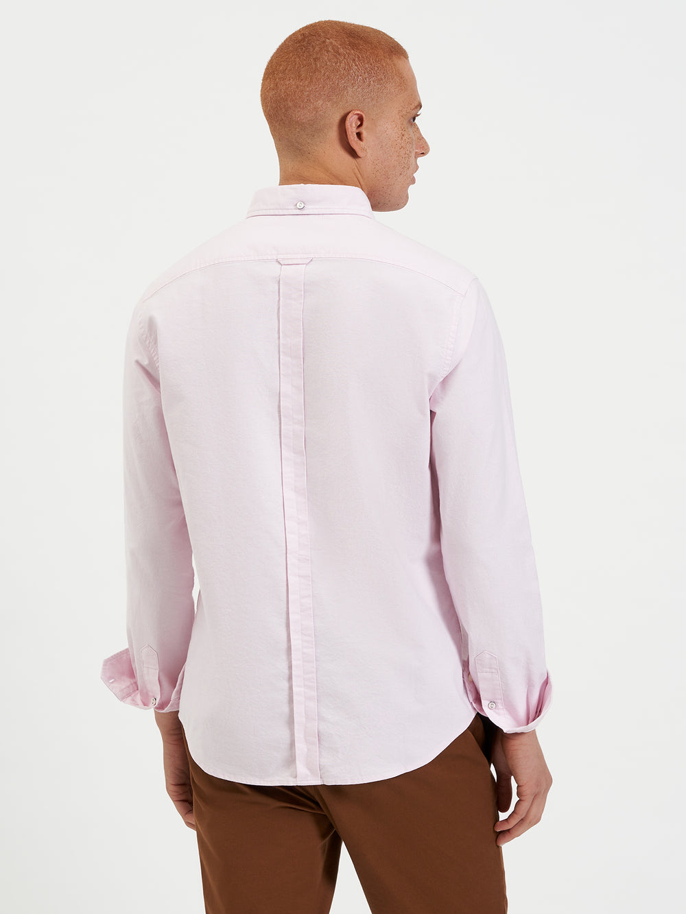 Ben Sherman Brighton Oxford Organic Skjorte Rosa | DV8241507