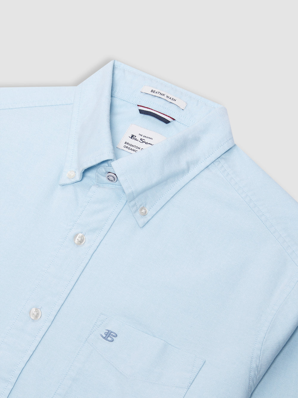 Ben Sherman Brighton Oxford Organic Skjorte Blå | KW5421869