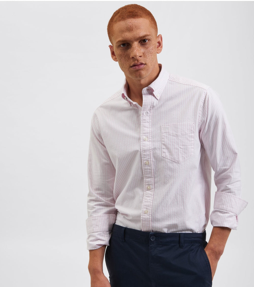 Ben Sherman Brighton Oxford Skjorte Rosa | ZS8094712