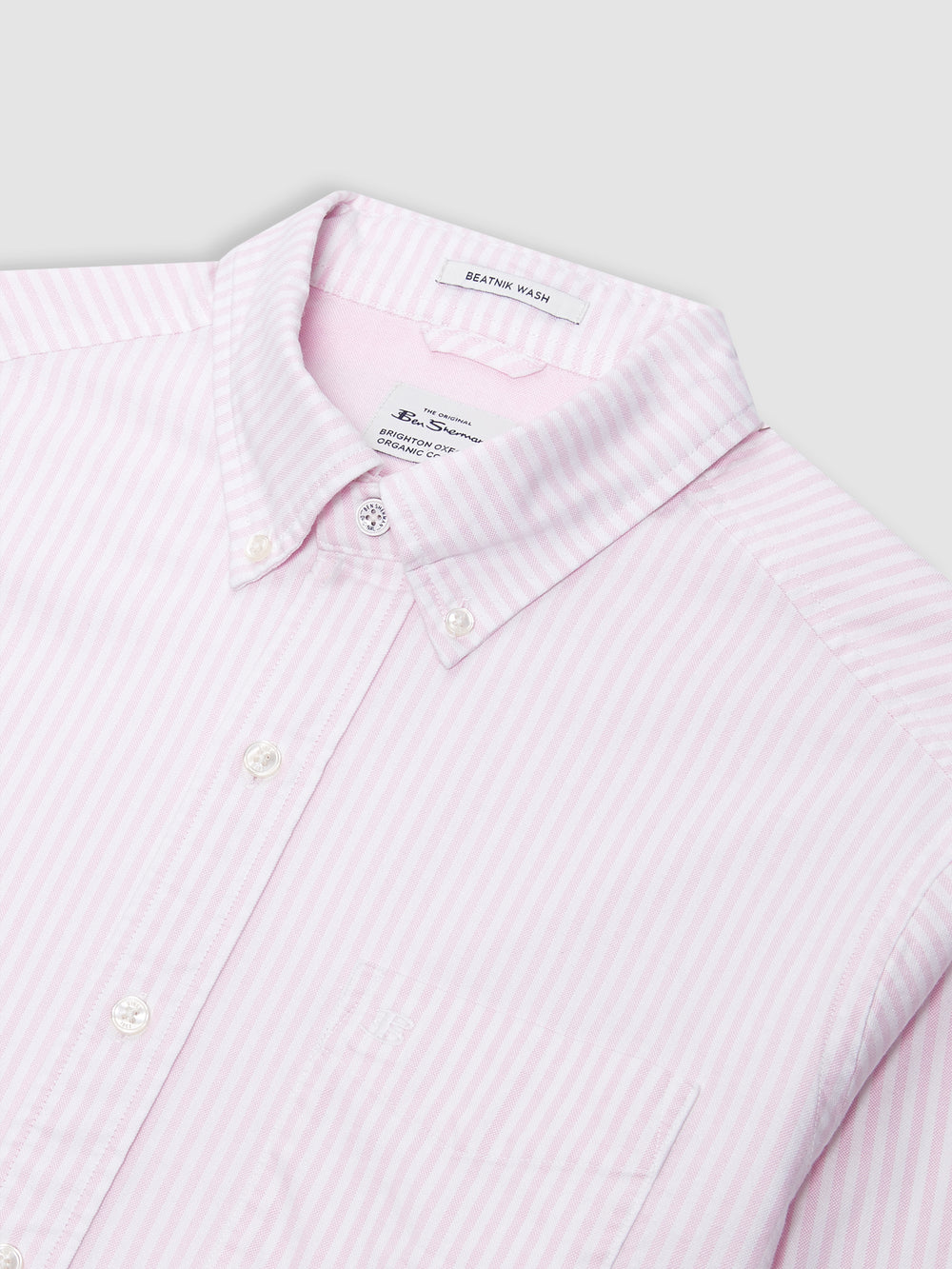 Ben Sherman Brighton Oxford Skjorte Rosa | ZS8094712