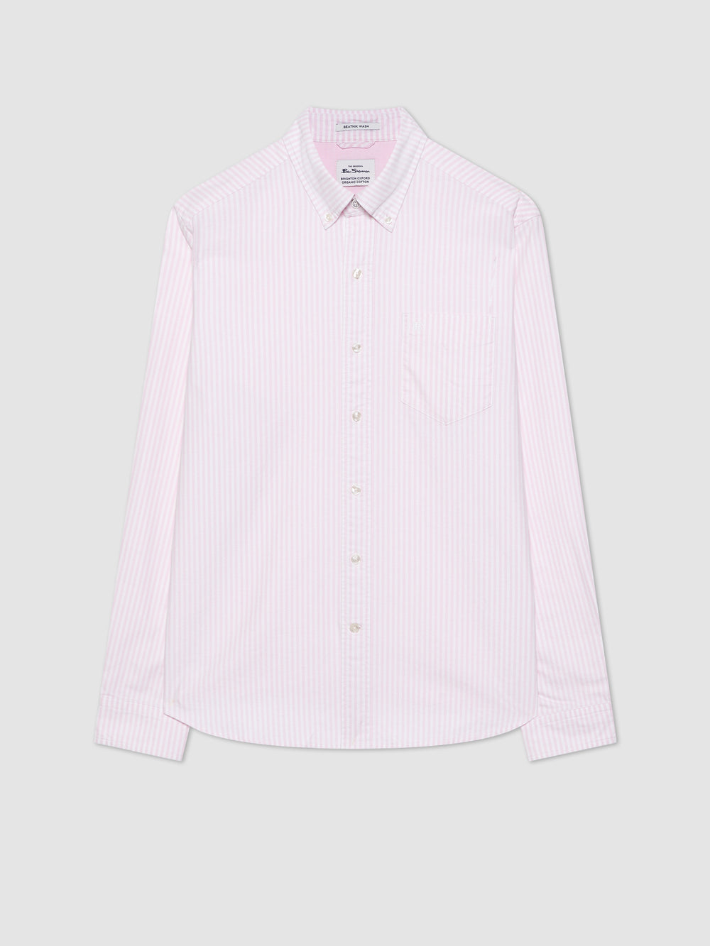 Ben Sherman Brighton Oxford Skjorte Rosa | ZS8094712