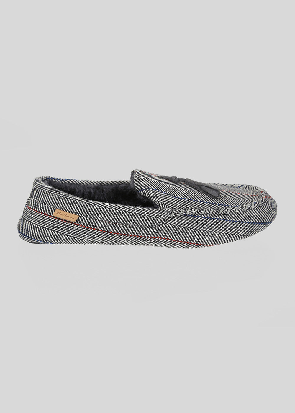 Ben Sherman Cliveden House Moccasin Slipper Grå | PG5984310