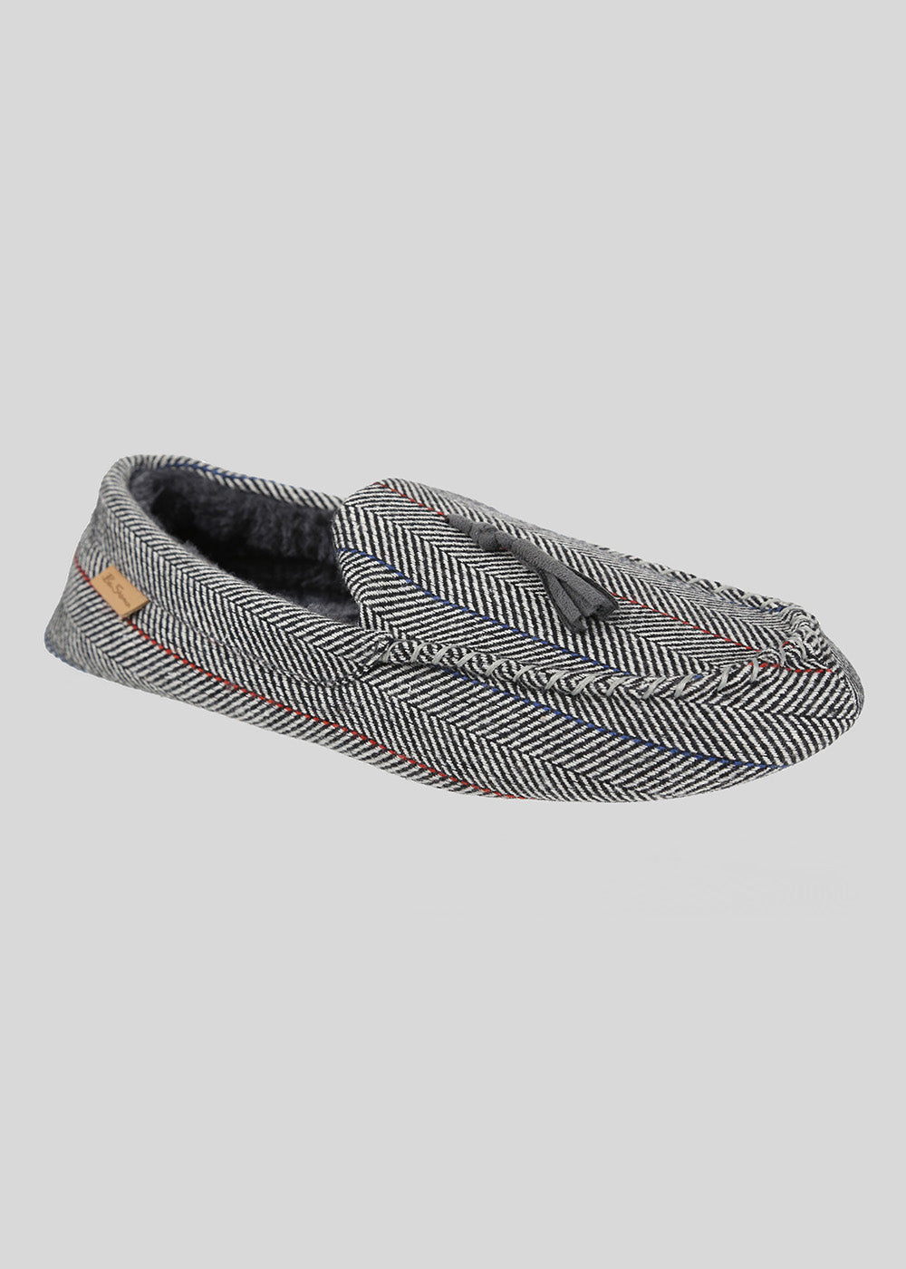 Ben Sherman Cliveden House Moccasin Slipper Grå | PG5984310