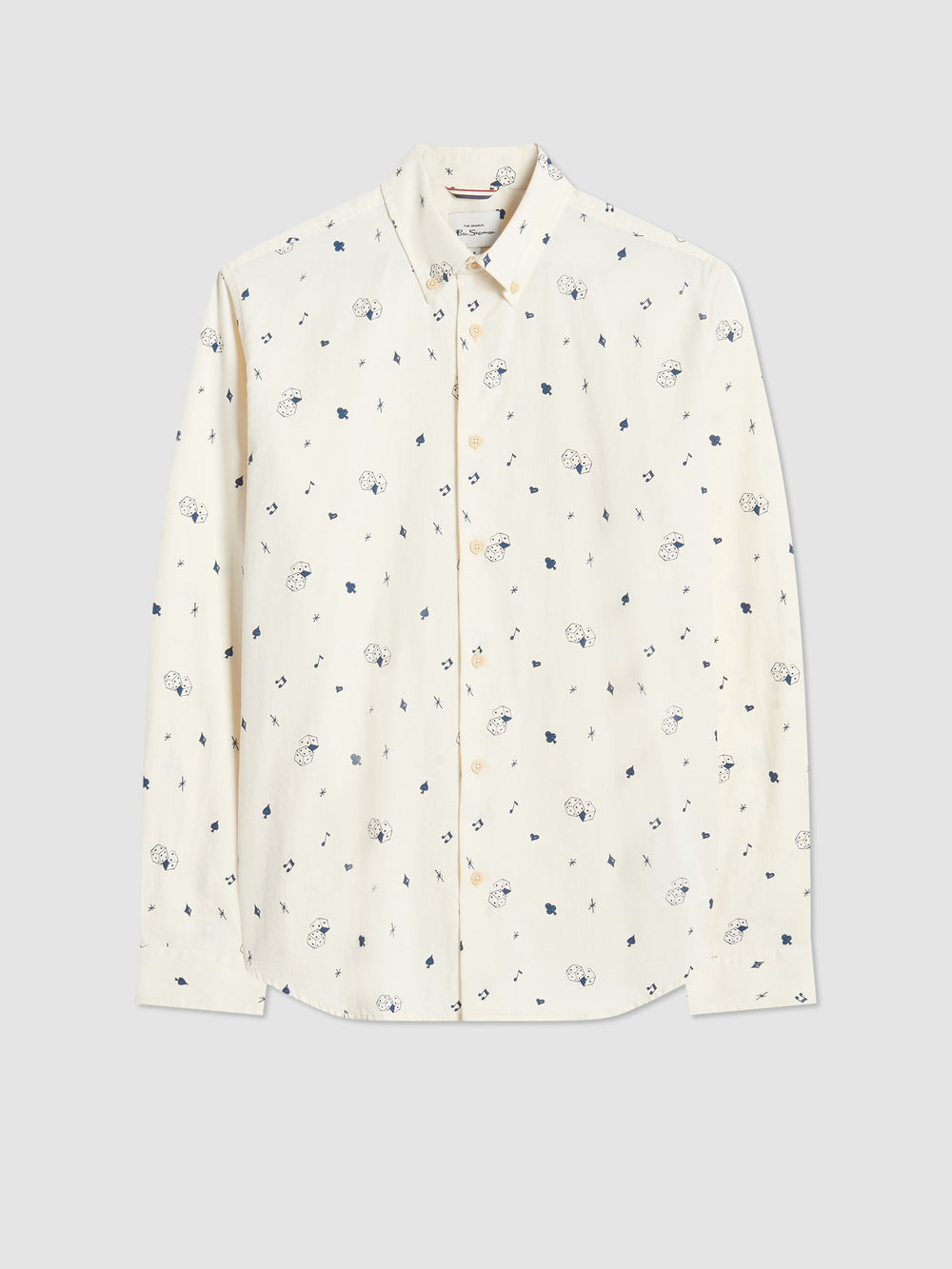 Ben Sherman Conversational Icon Skjorte Hvite | NP0496581