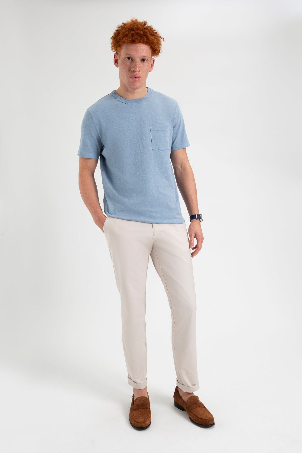 Ben Sherman Everyday Slim Fit Chino Bukse Hvite | RC6041239