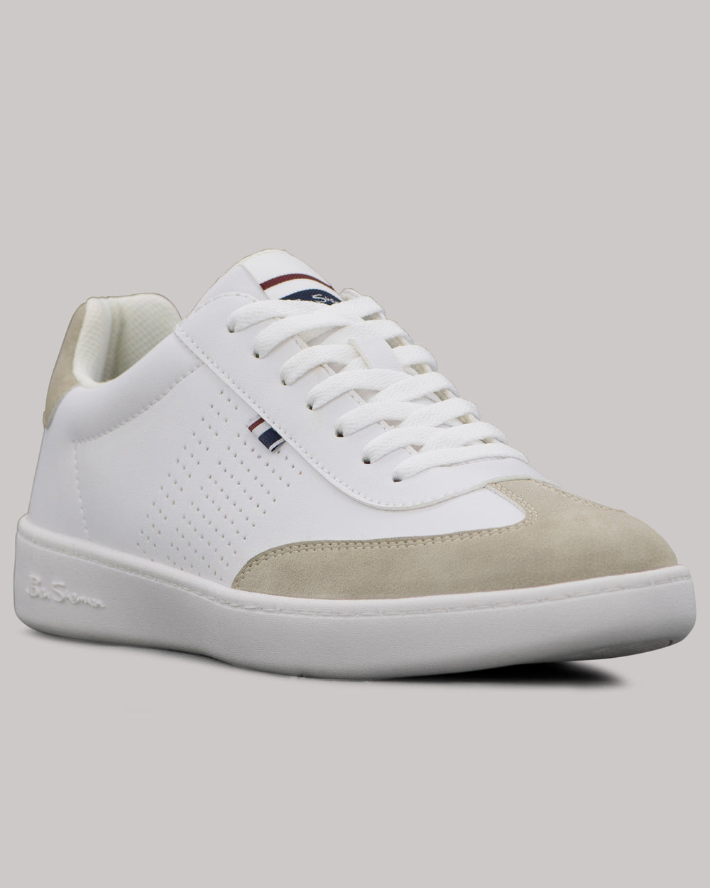 Ben Sherman Glasgow Sneakers Hvite | AT3657812