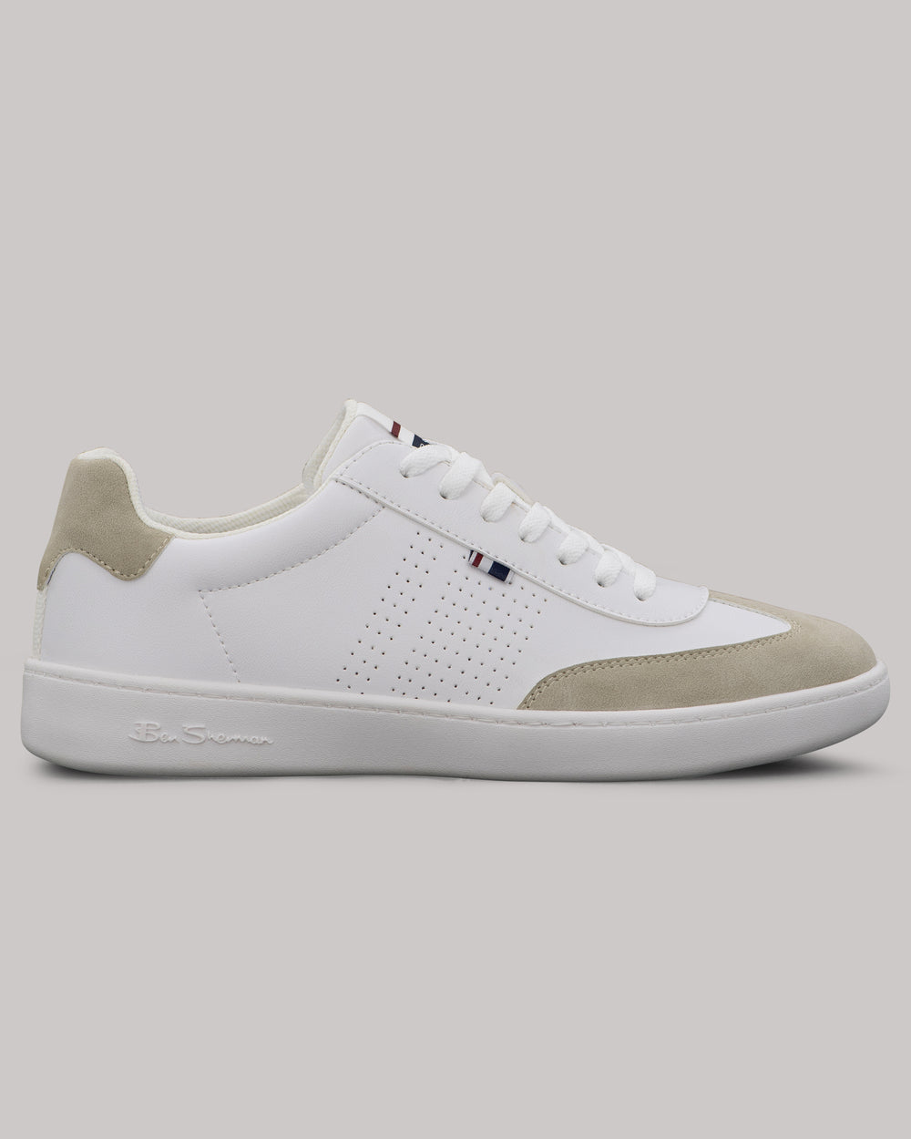 Ben Sherman Glasgow Sneakers Hvite | AT3657812