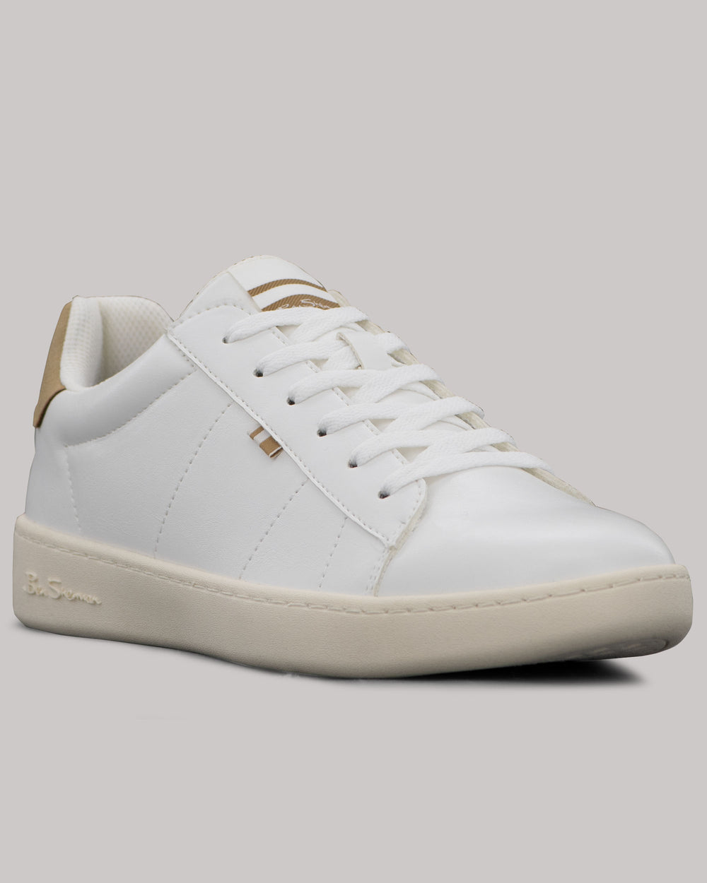 Ben Sherman Hampton Sneakers Hvite Brune | BQ3197865