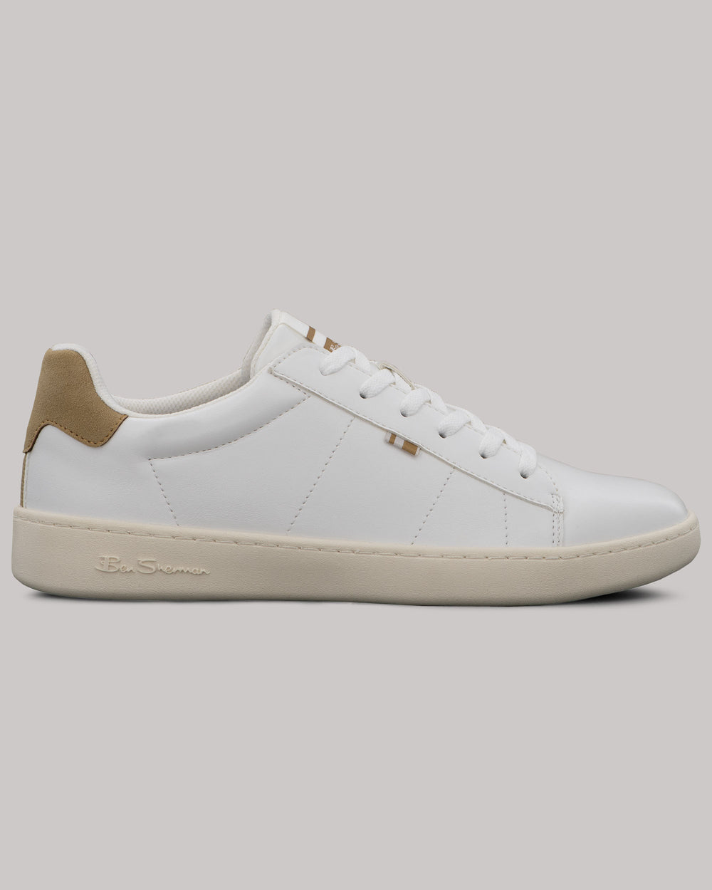 Ben Sherman Hampton Sneakers Hvite Brune | BQ3197865