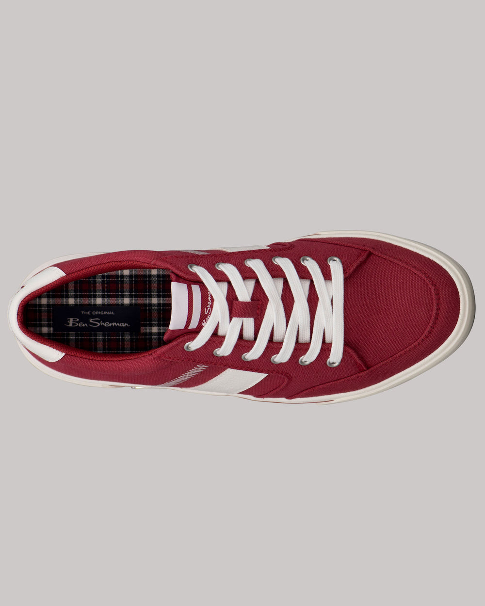 Ben Sherman Hawthorn Sneakers Rød Hvite | IT6054317