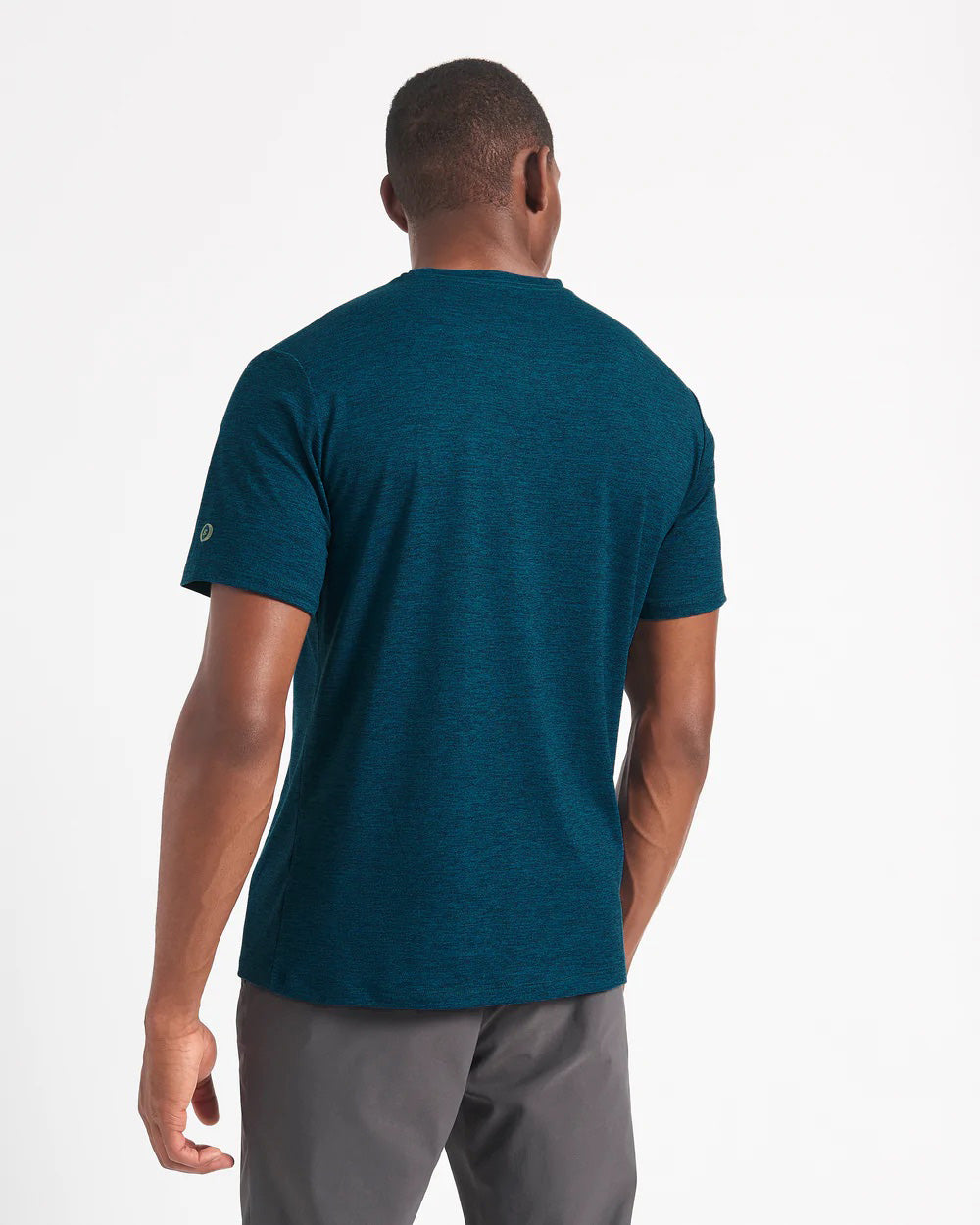 Ben Sherman Performance Stretch Marl Heather T-Skjorte Marineblå | OT2968357