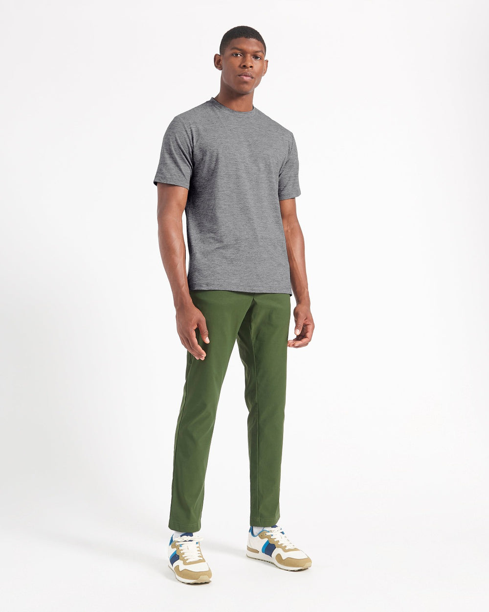 Ben Sherman Performance Stretch Marl T-Skjorte Grå | UK2354790