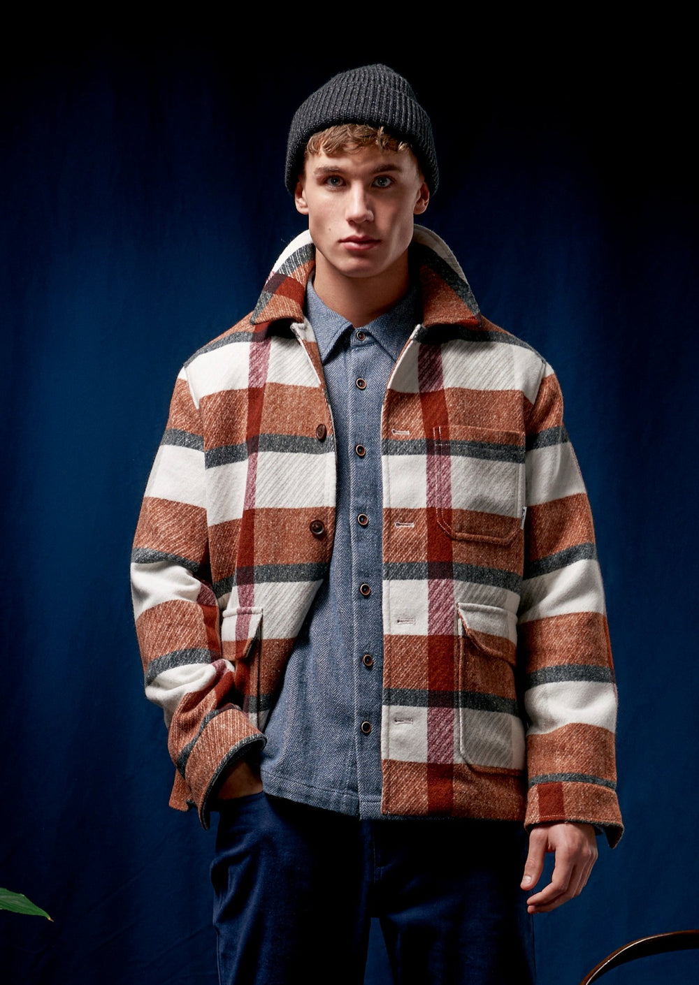 Ben Sherman Plaid Jakker Oransje | MN8726390