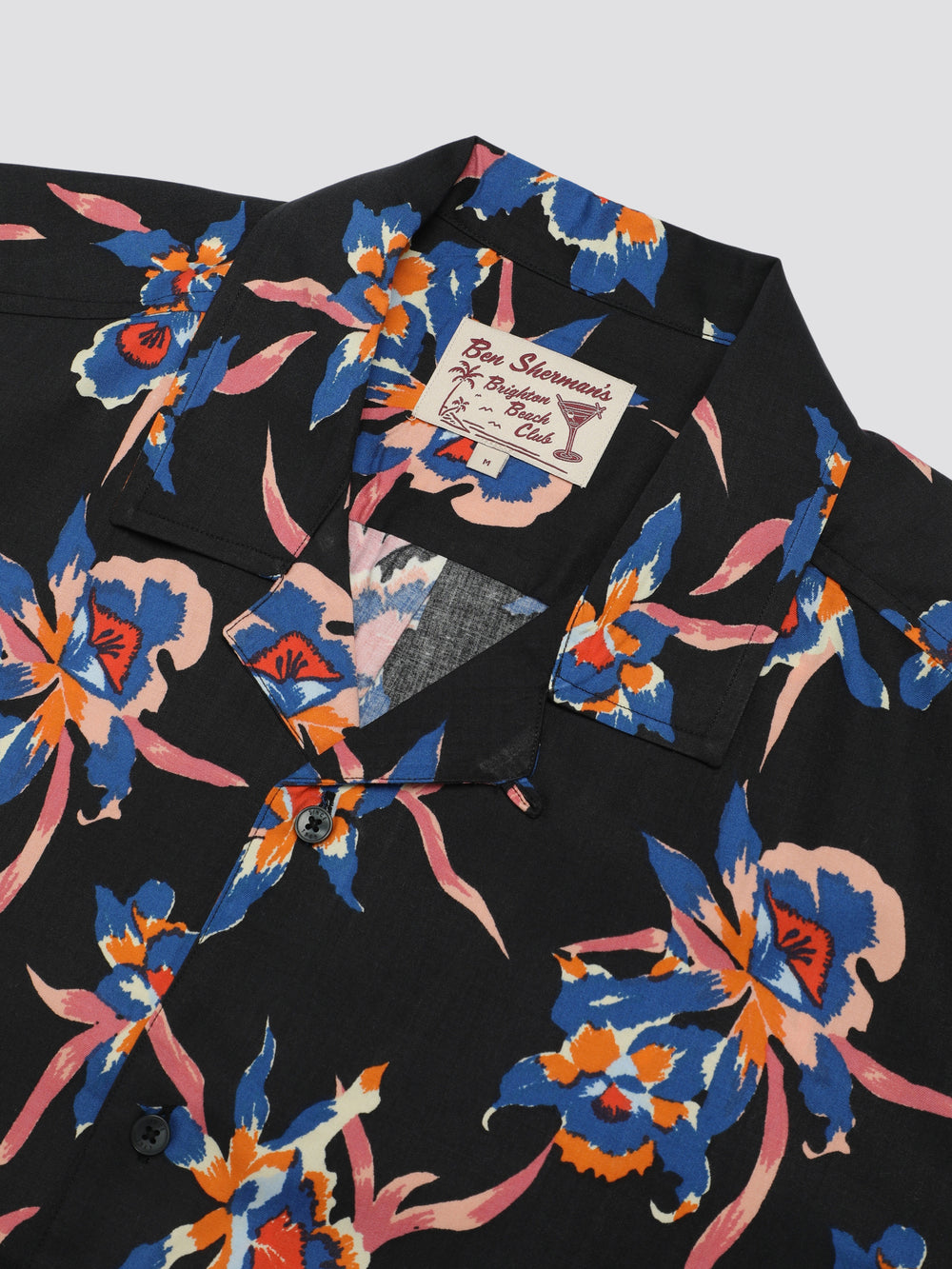 Ben Sherman Signature Botanical Print Skjorte Svarte | BD5378601