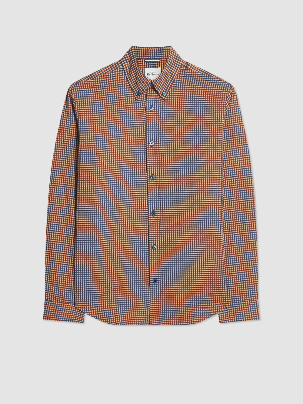 Ben Sherman Signature Chevron Skjorte Oransje | GI9624731