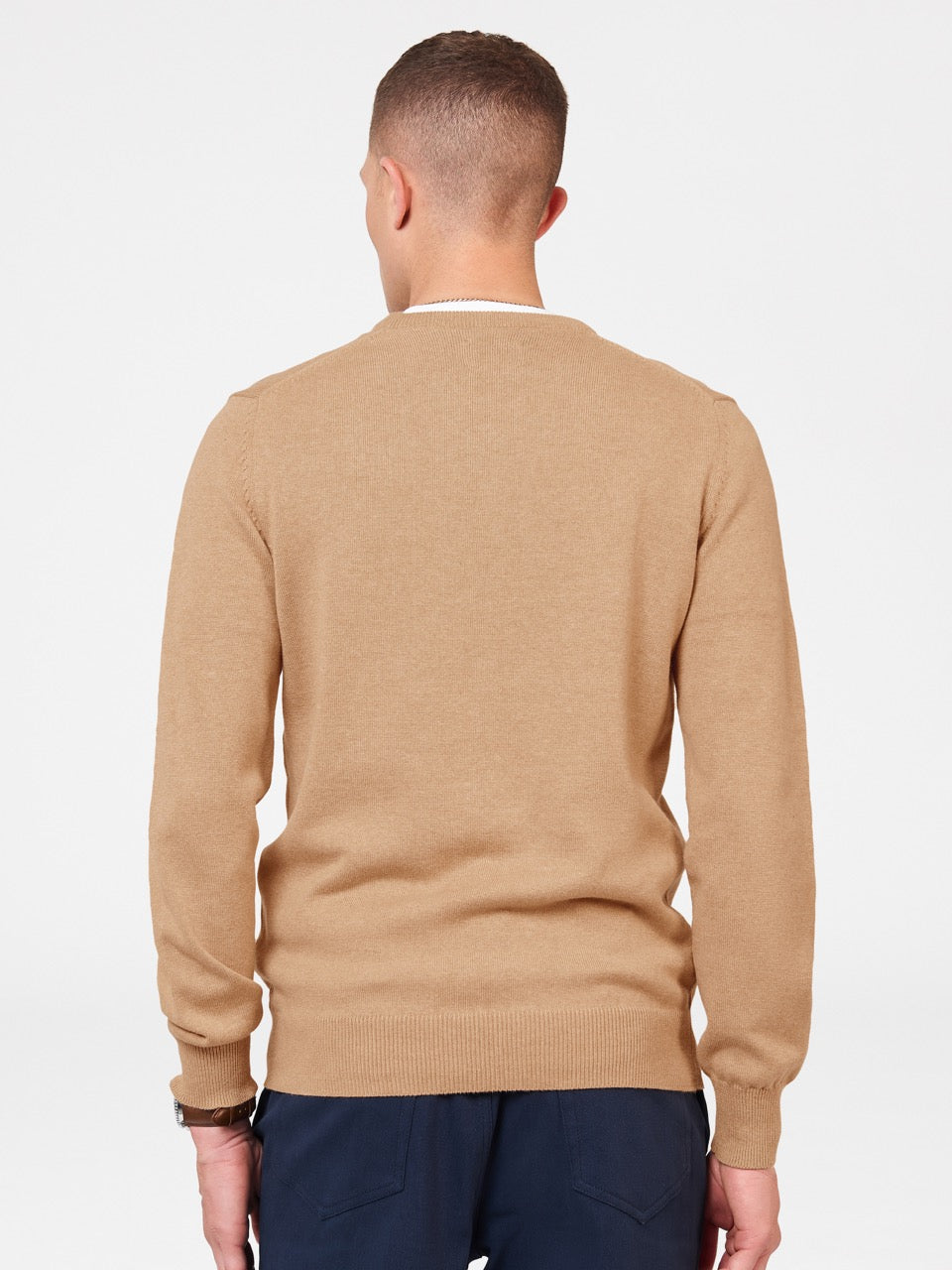 Ben Sherman Signature Crewneck Strikkevarer Grå | ZI3015794