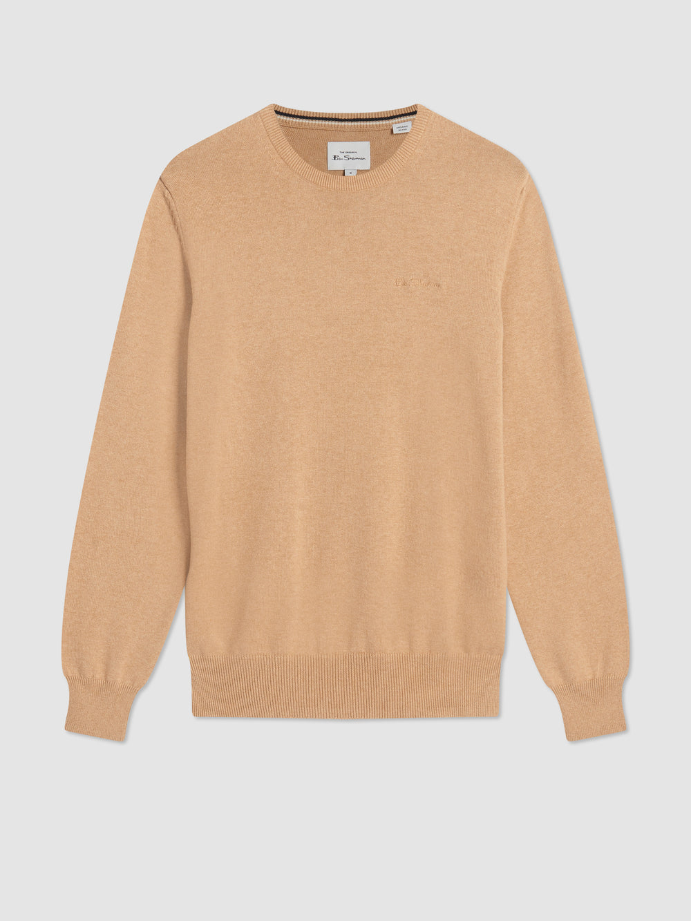 Ben Sherman Signature Crewneck Strikkevarer Grå | ZI3015794