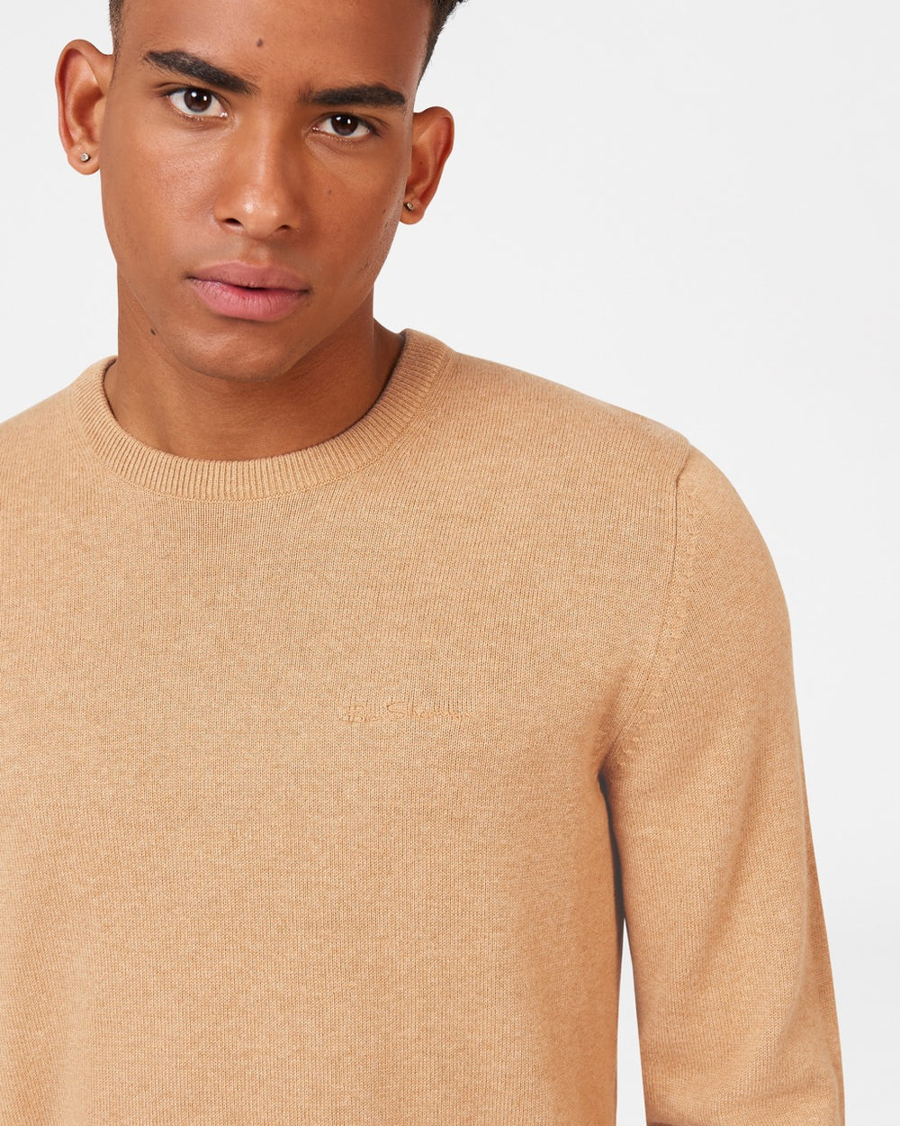 Ben Sherman Signature Crewneck Strikkevarer Grå | ZI3015794