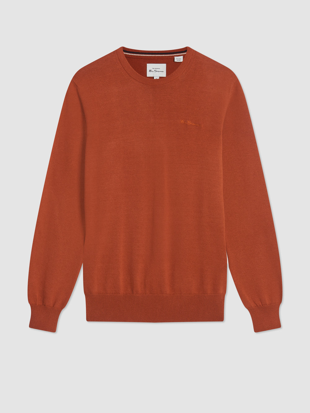 Ben Sherman Signature Crewneck Strikkevarer Oransje | RY2516037