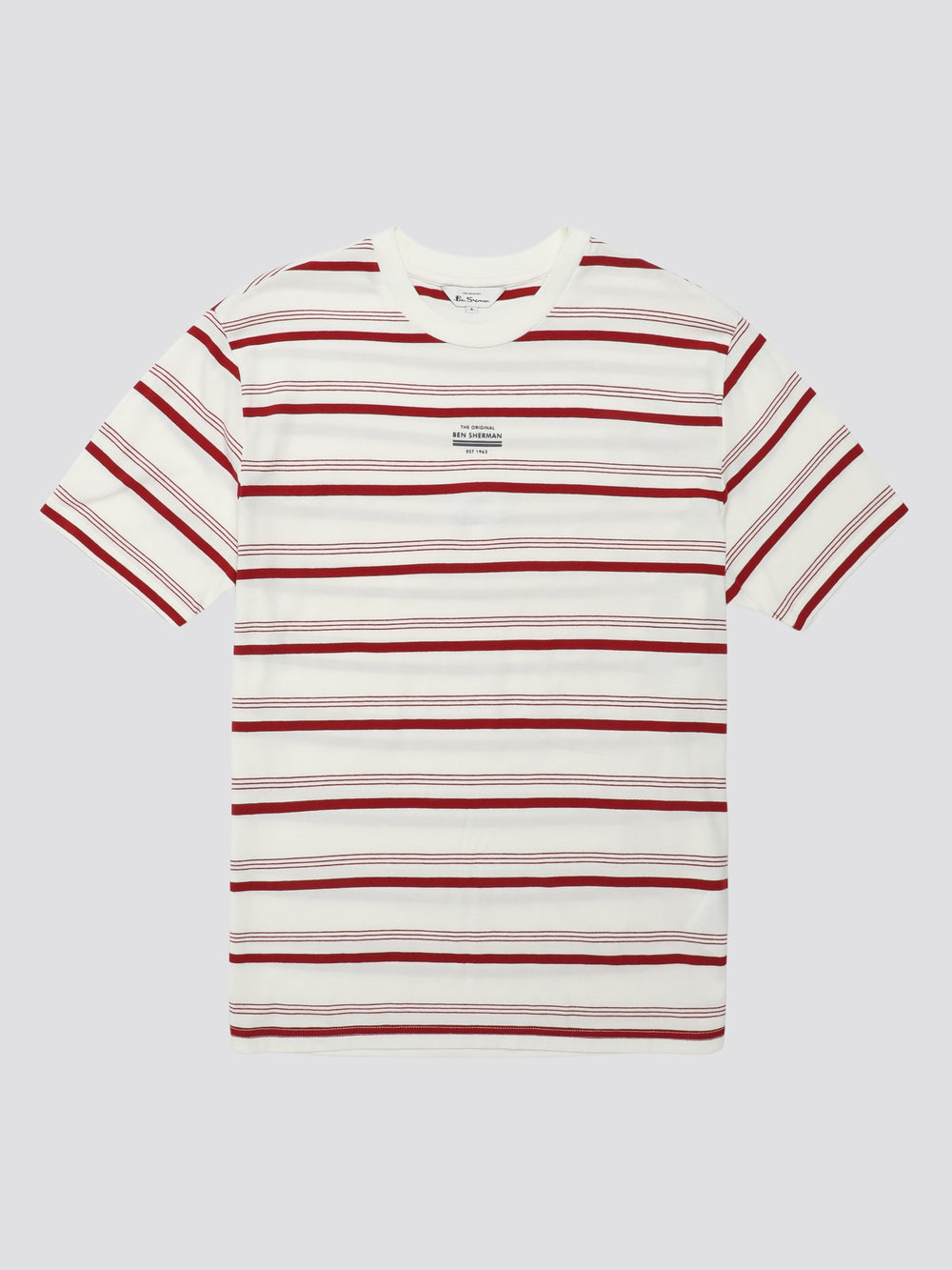 Ben Sherman Signature Fine Stripe T-Skjorte Hvite | KP9218530