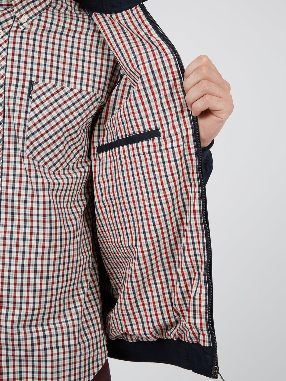 Ben Sherman Signature Harrington Jakker Marineblå | LV2847369