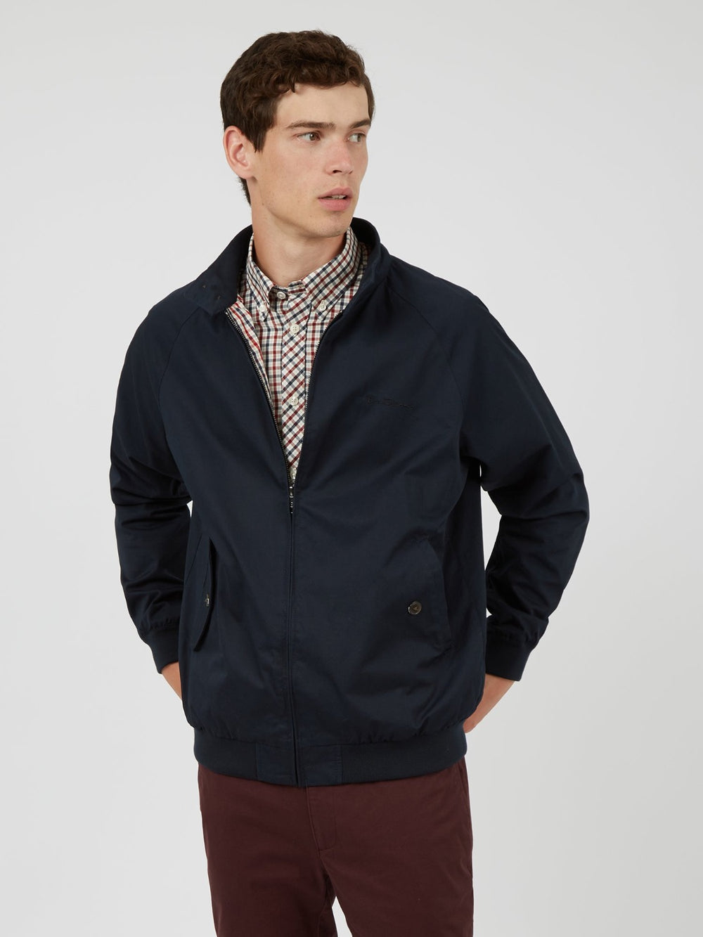 Ben Sherman Signature Harrington Jakker Marineblå | LV2847369