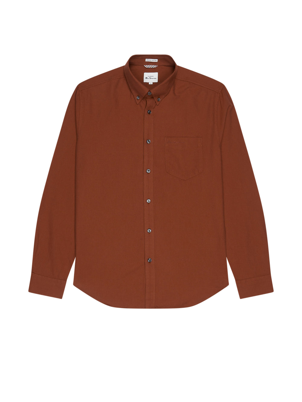 Ben Sherman Signature Long-Sleeve Oxford Skjorte Oransje | UL0718435