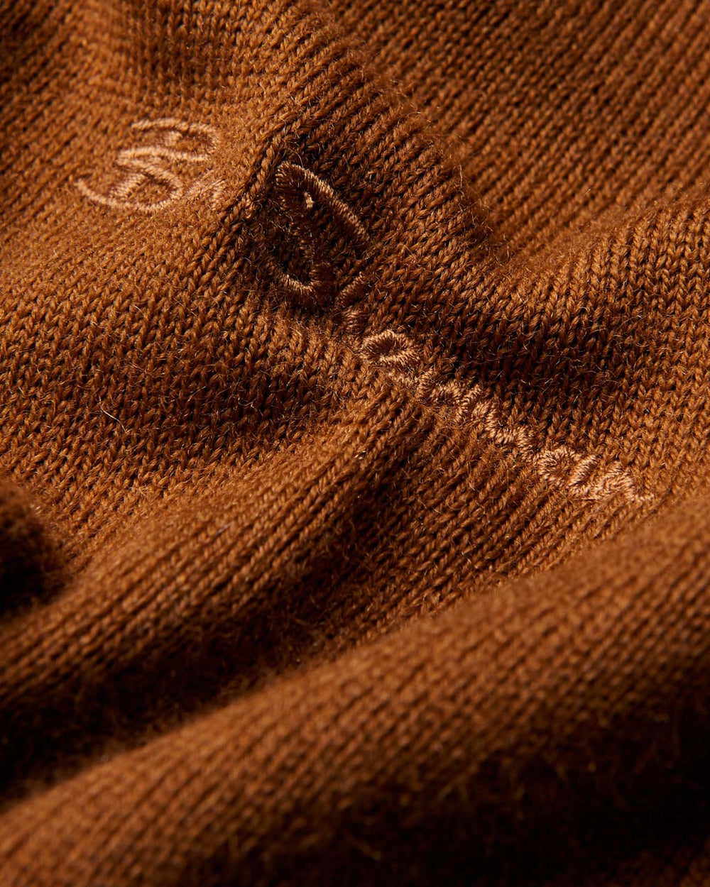 Ben Sherman Signature Merino Crewneck Strikkevarer Brune | SW9540812