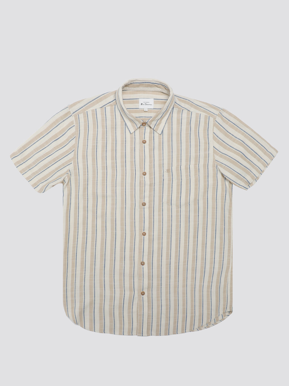 Ben Sherman Signature Mod Stripe Skjorte Hvite | OT3798162