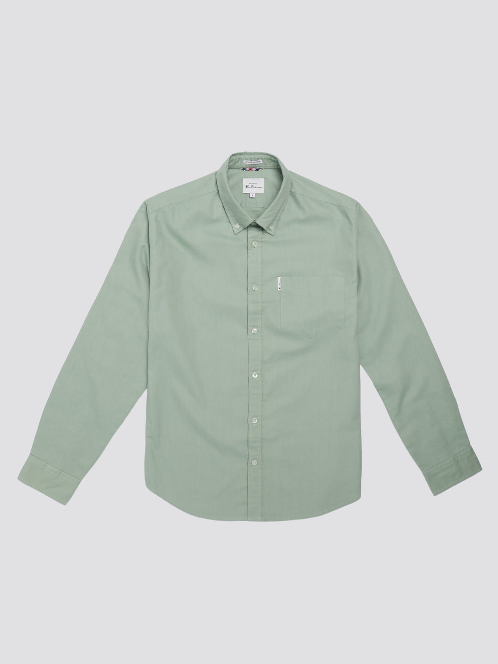 Ben Sherman Signature Oxford Skjorte Grønn | KN1837940