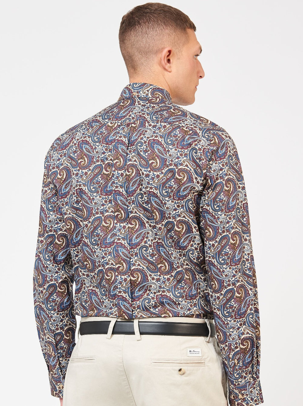 Ben Sherman Signature Paisley Skjorte Multicolor | FE7906324