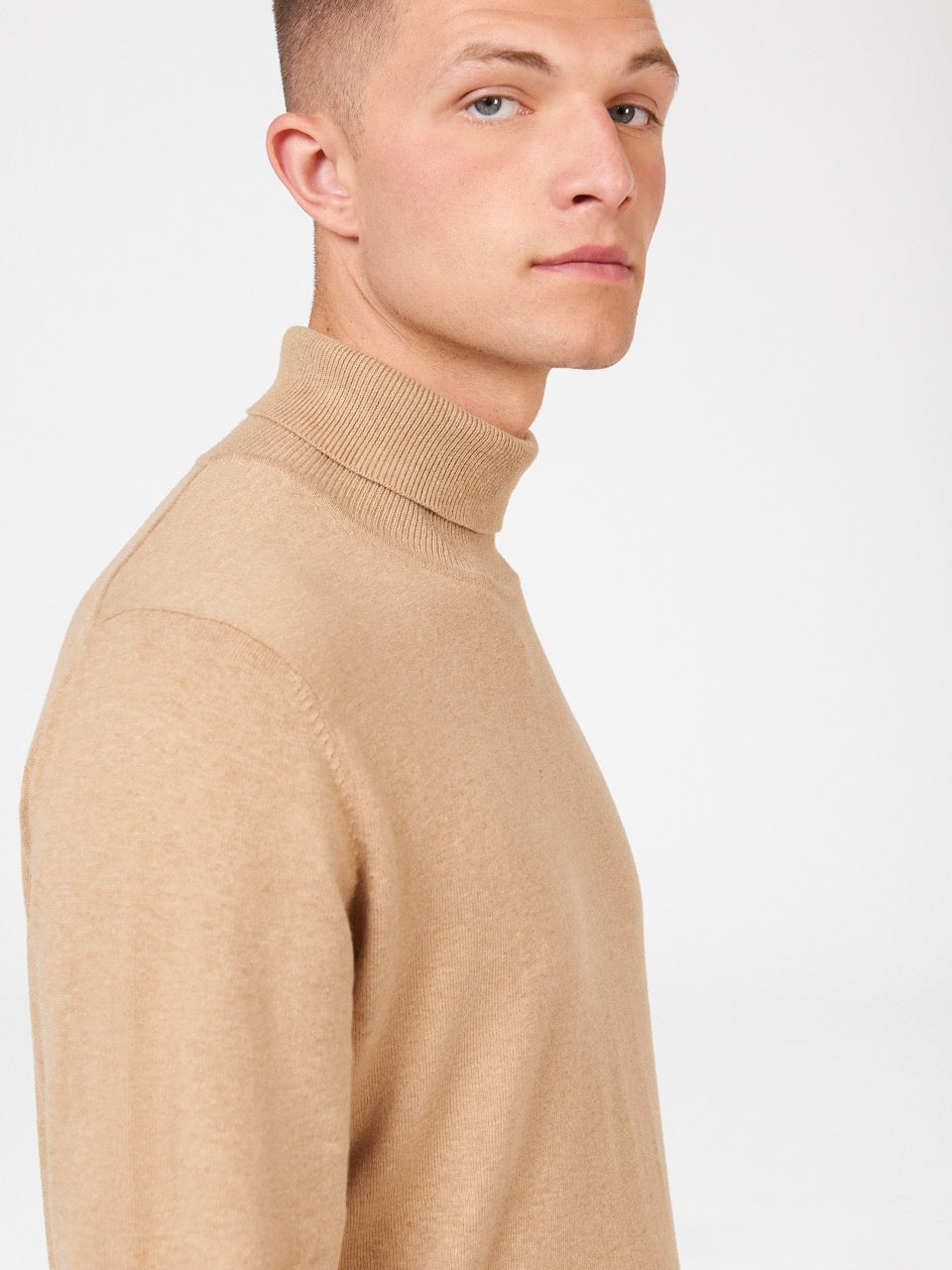 Ben Sherman Signature Roll Neck Strikkevarer Grå | YN5791436